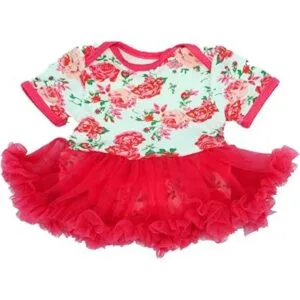 MAIHAO Falda tutú roja ropa de muñecas Reborn de 22_3