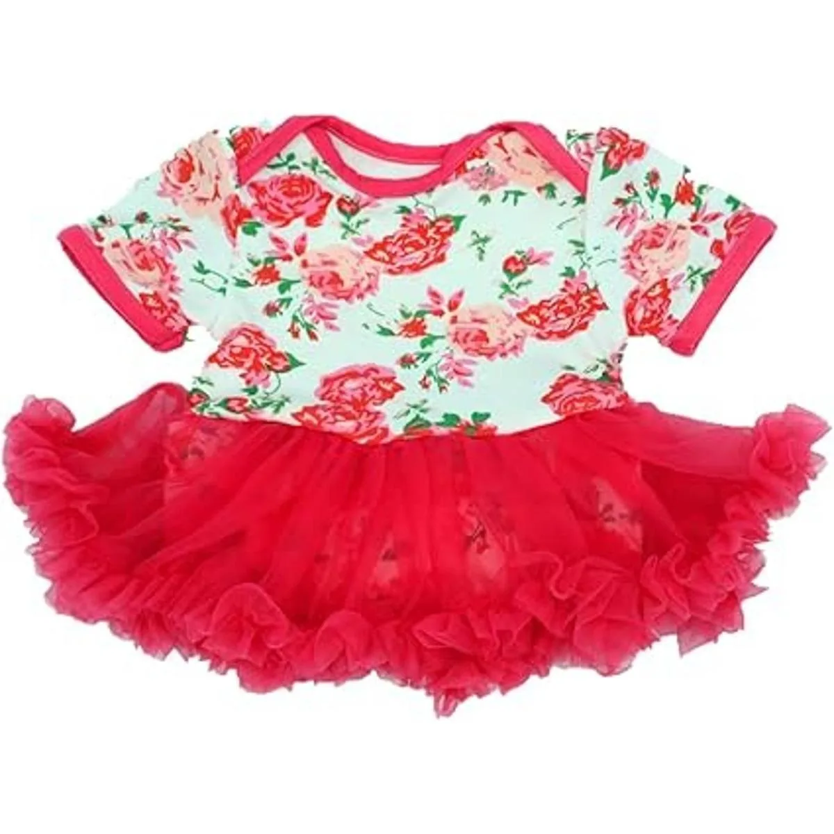 MAIHAO Falda tutú roja ropa de muñecas Reborn de 22_3