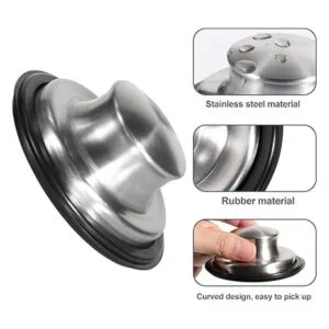 RQYEKDO Juego de 2 coladores de fregadero de cocina_3