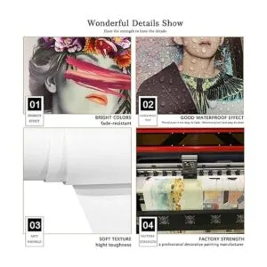 HoozGee Arte de pared de plantas botánicas motivacionales_4