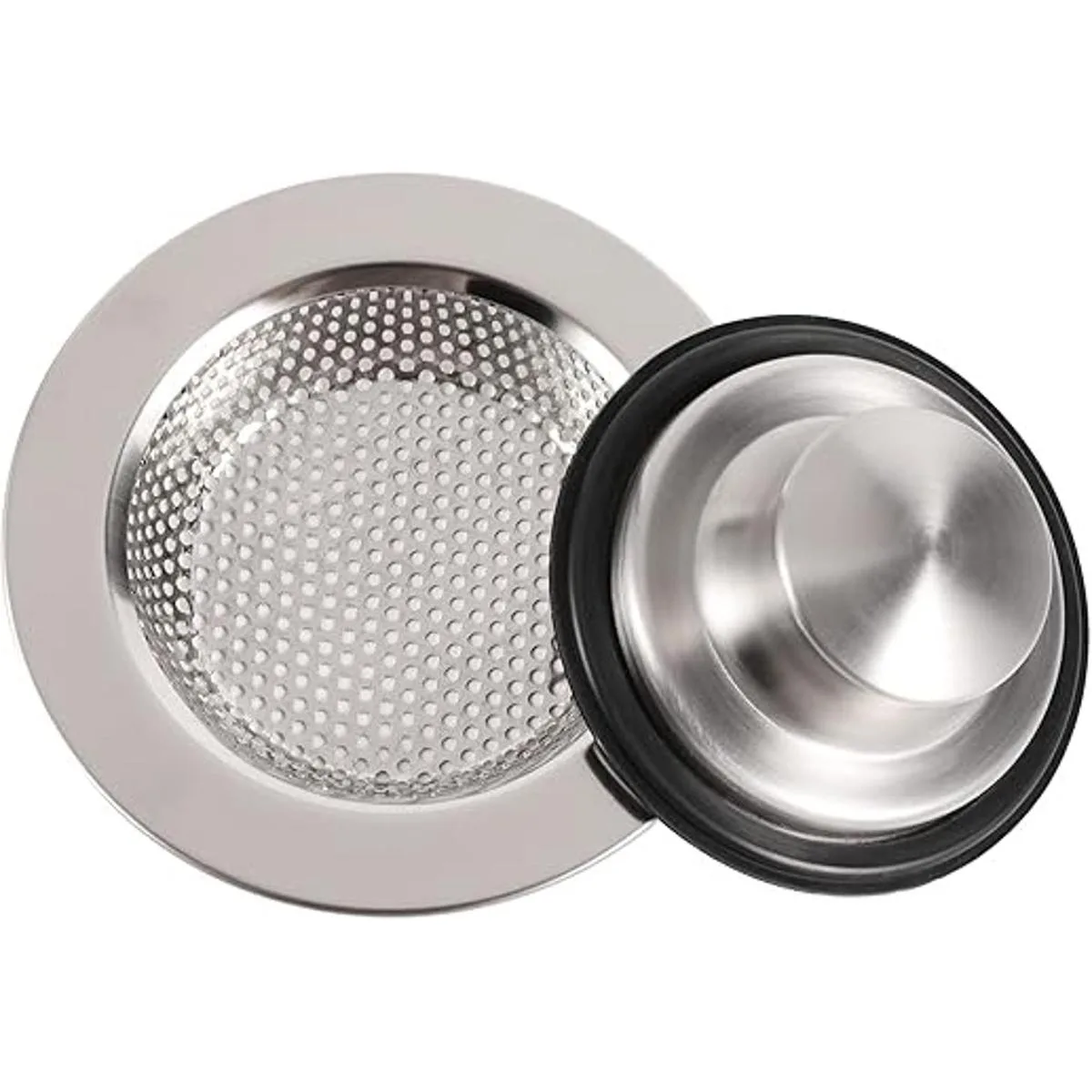 RQYEKDO Juego de 2 coladores de fregadero de cocina_1