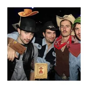 Western Cowboy Photo Booth Props Bandana Wild West Party_7