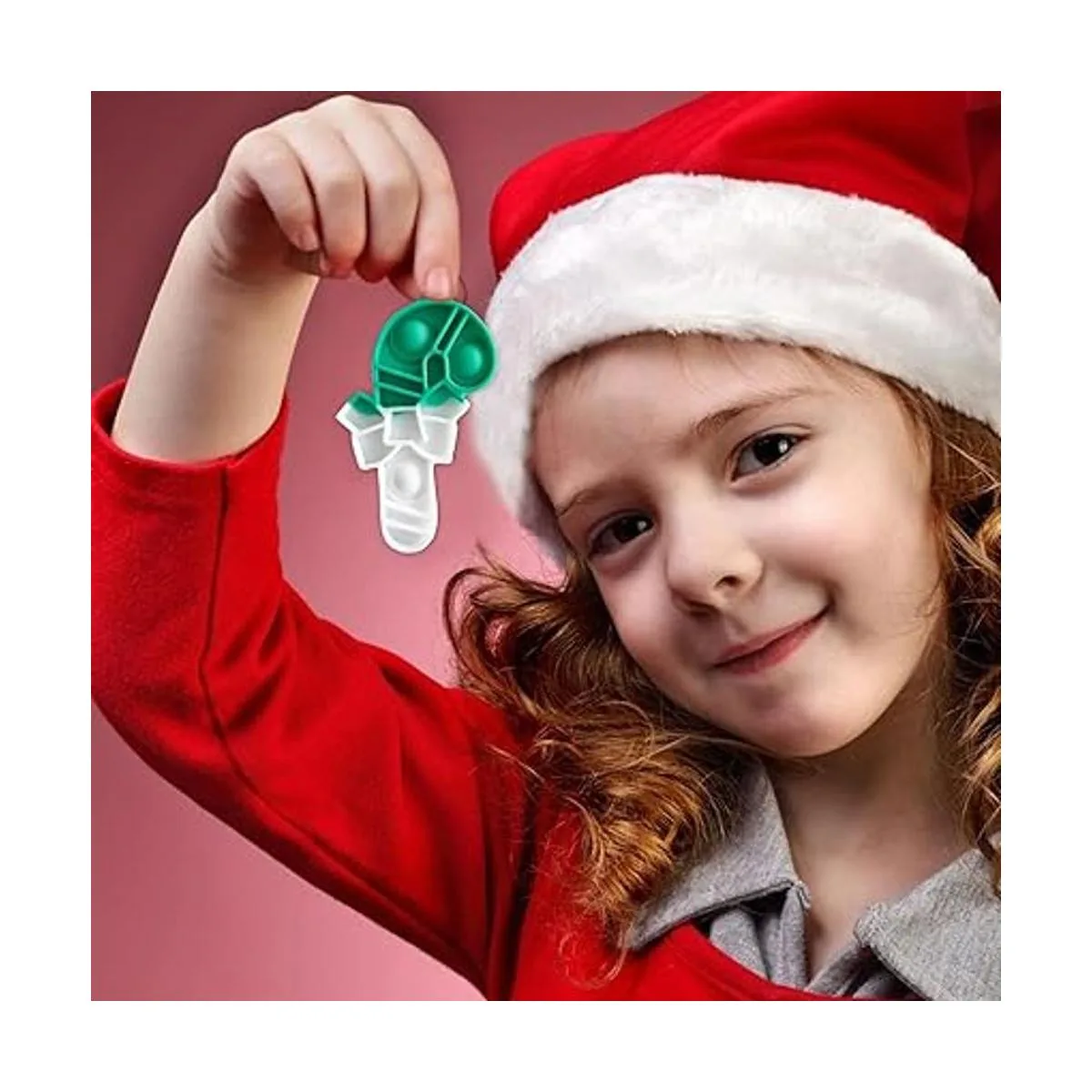 32 juguetes para ansiedad de Navidad mini juguete de_5