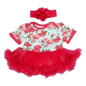 MAIHAO Falda tutú roja ropa de muñecas Reborn de 22_2