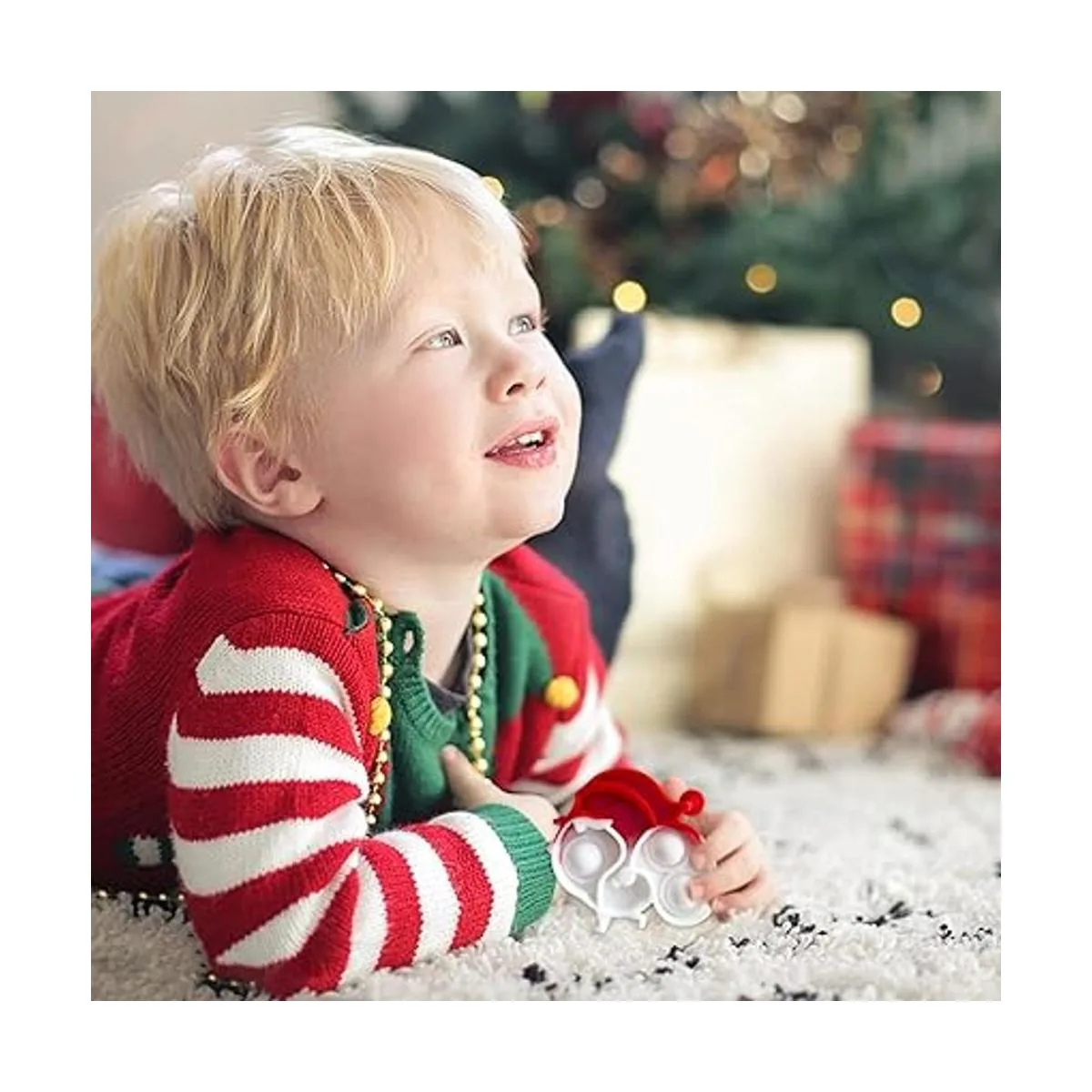32 juguetes para ansiedad de Navidad mini juguete de_6
