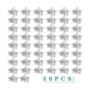 50 dijes colgantes de plata antigua de graduación de_2