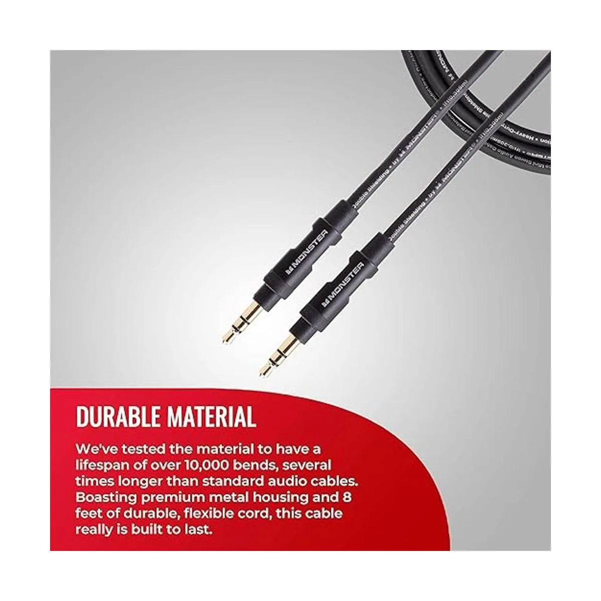 Monster Mobile Cable de audio estéreo 0.138 in macho a_4