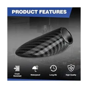 HTRACING Cubierta base de montaje de antena AM FM de_4