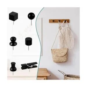 220 piezas de 6 tipos de pasadores de madera para tablero_3