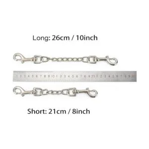 JIPIMON Clip de collar de metal con doble extremo para_2