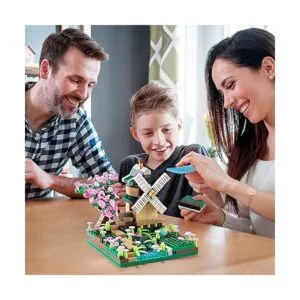 COZYMASS Architecture River Windmill Kit de modelo de_5