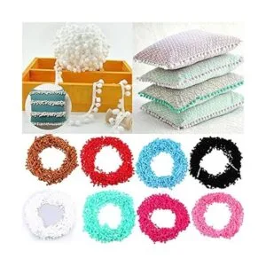 Yalulu Cinta de flecos de 20 yardas para decoración del_4