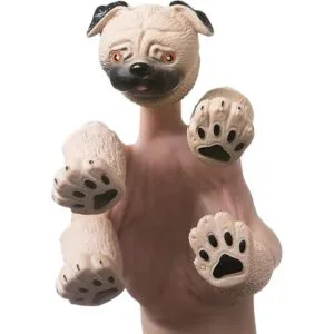 AQKILO Muñeco de mano de marionetas de animal para regalo_3