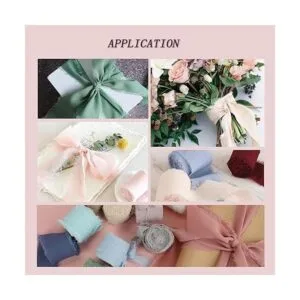 4 rollos de cinta de gasa cinta de seda de 1.5 pulgadas_7