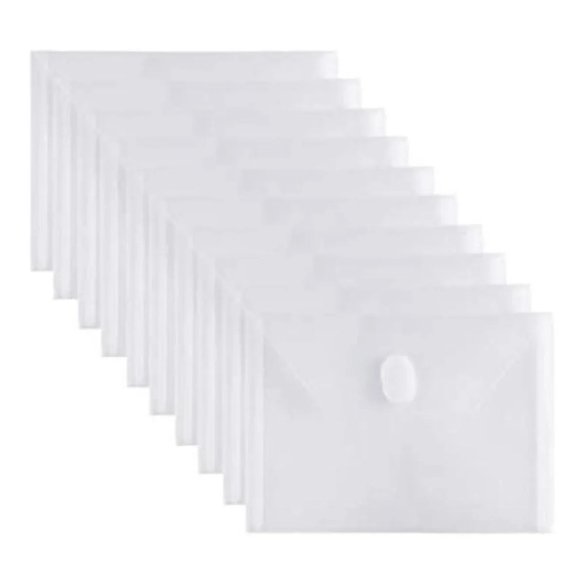 GeorgeBaker 10 Packs Small Plastic Envelope with Hook_1