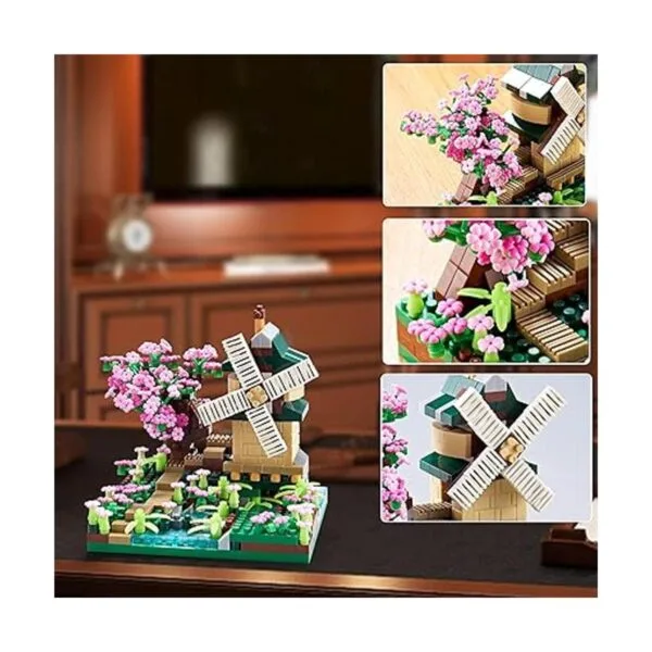 COZYMASS Architecture River Windmill Kit de modelo de_3