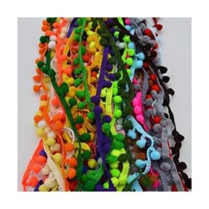 Yalulu Cinta de flecos de 20 yardas para decoración del_3