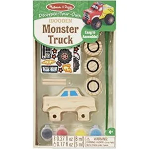 Melissa Doug Created by Me Monster Truck Wooden Craft Kit_1