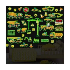 Pegatinas de pared que brillan en la oscuridad_3