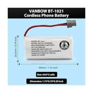 BT1021 BBTG0798001 Batería inalámbrica para teléfono_2