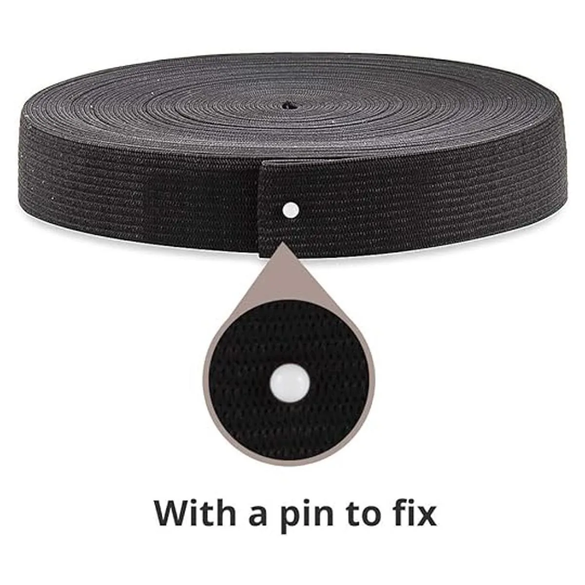 Dreamlover Bobina elástica negra para coser banda_4