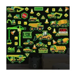 Pegatinas de pared que brillan en la oscuridad_7