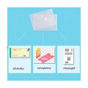 GeorgeBaker 10 Packs Small Plastic Envelope with Hook_6