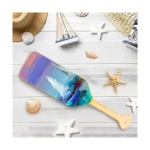 Pllieay Paleta de bambú sin terminar de 15 pulgadas_5