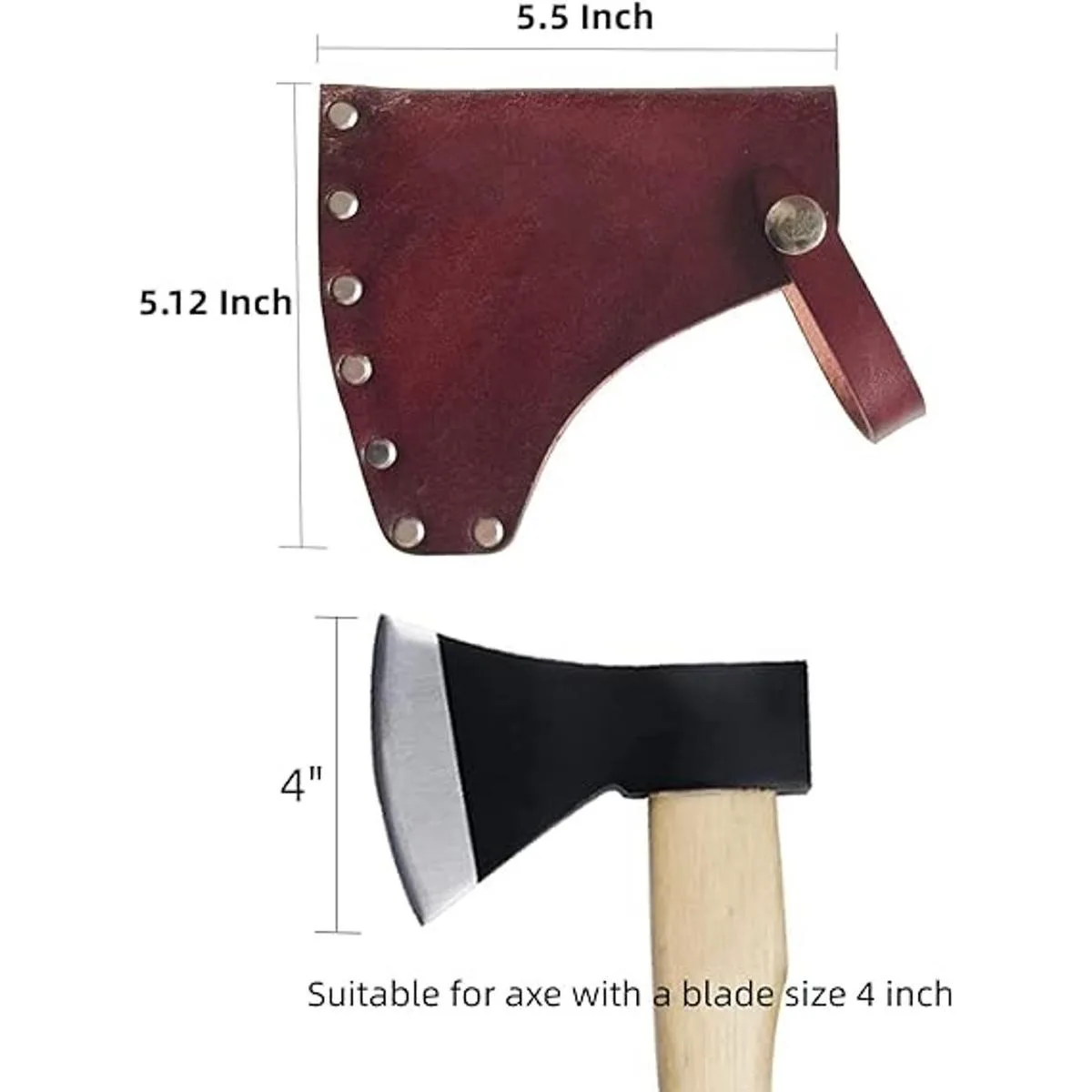 Funda de hacha funda de hacha de cuero funda protectora_2