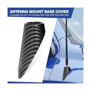 HTRACING Cubierta base de montaje de antena AM FM de_3