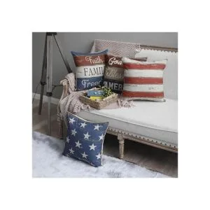 LINKWELL Funda de cojín de arpillera de 18 x 18 pulgadas_2