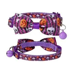 Paquete de 2 collares de gato de Halloween collar de gato_3