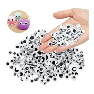 1330 piezas Googly Eyes autoadhesivas para manualidades_4
