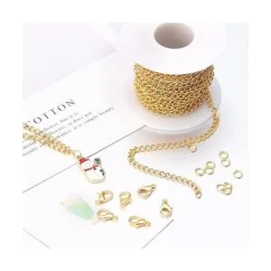 Forise Cadenas de collar de 30 pies de 0.118 pulgadas de_5