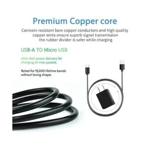 Cable de carga USB de 5 pies compatible con altavoz GPS_4