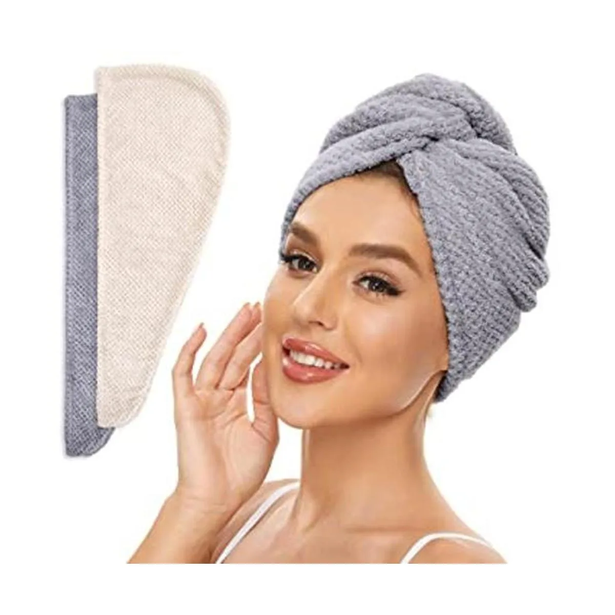 Toalla de pelo de microfibra para todos los estilos de_1