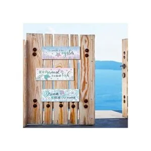 3 piezas de sirena para decoración de habitación de niñas_6