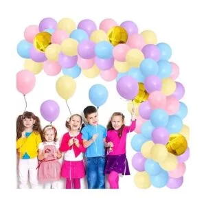 Kit de arco de guirnalda de globos pastel 129 globos de_3