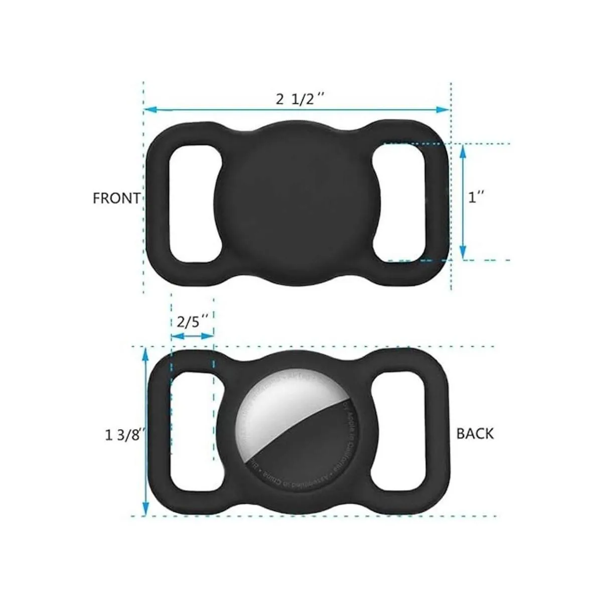 Soporte para collar de perro AirTag paquete de 2 para_2