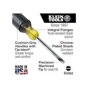 Klein Tools 60810 Destornillador miniatura con punta de_2