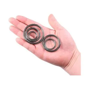 Swpeet 50 anillos de metal multiusos para cinturones_3