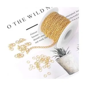 Forise Cadenas de collar de 30 pies de 0.118 pulgadas de_4