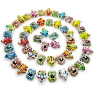 48 piezas de mini autos y aviones pequeños juguetes a_1