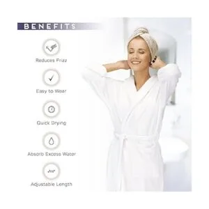 Toalla de pelo de microfibra para todos los estilos de_4