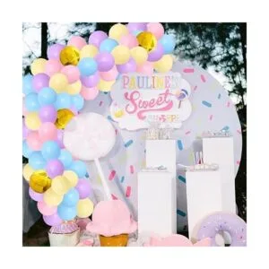 Kit de arco de guirnalda de globos pastel 129 globos de_6