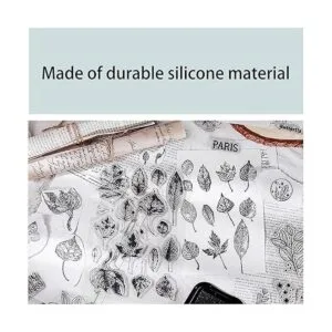 Muulaii 6 hojas de tarjetas de sello de silicona_5