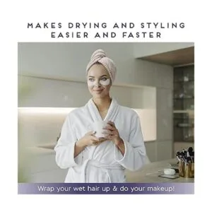 Toalla de pelo de microfibra para todos los estilos de_2