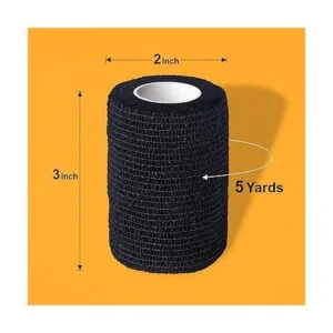 YAXEON Self Adhesive Bandage Wrap 6 Rolls 3x 5 Yards_2