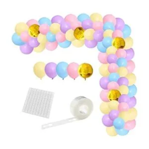 Kit de arco de guirnalda de globos pastel 129 globos de_1