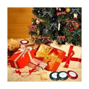 4 rollos de 100 yardas de cinta de copo de nieve de_6